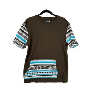 Earthbound Trading Co. Top‎ Shirt Men Women Size XL Gorpcore Outdoors Nature